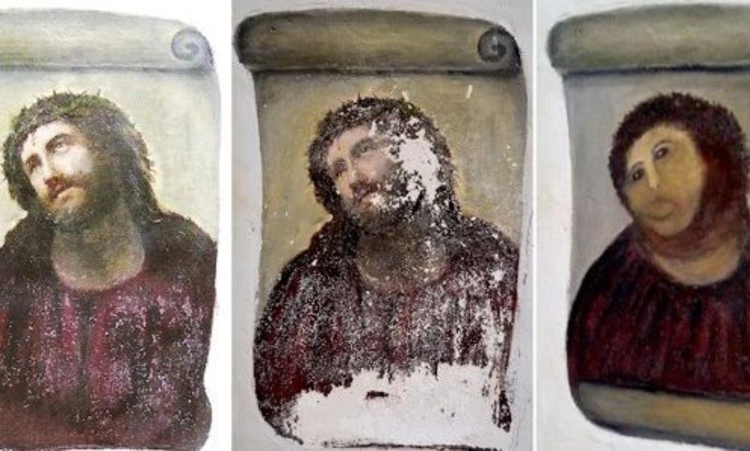 Σεσίλια Χιμένεθ: Πέθανε η γιαγιά που είχε κάνει συντήρηση «α λά μίστερ Μπιν» στην εικόνα του Χριστού