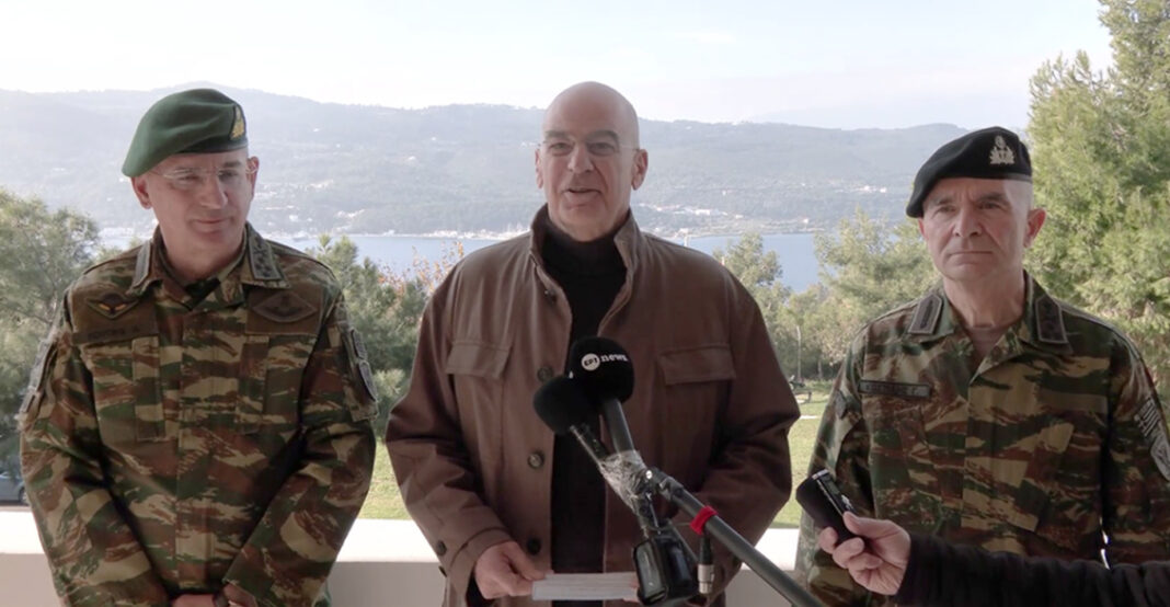 Απάντηση Δένδια στο τουρκικό Υπ. Άμυνας: Η Ελλάδα δεν απειλεί αλλά είναι αποφασισμένη να υπερασπιστεί τα κυριαρχικά της δικαιώματα