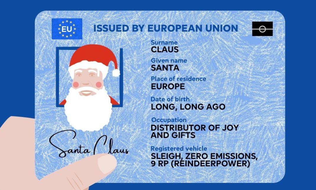 Το Ευρωκοινοβούλιο έβγαλε… ταυτότητα στον Άγιο Βασίλη λόγω Σένγκεν