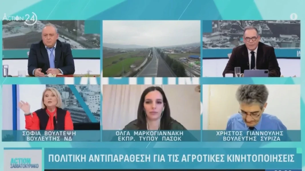 Αποχώρησε από πάνελ εκπομπής ο Γιαννούλης μετά από καβγά με τη Βούλτεψη: Αυτό δεν είναι διάλογος (βίντεο)