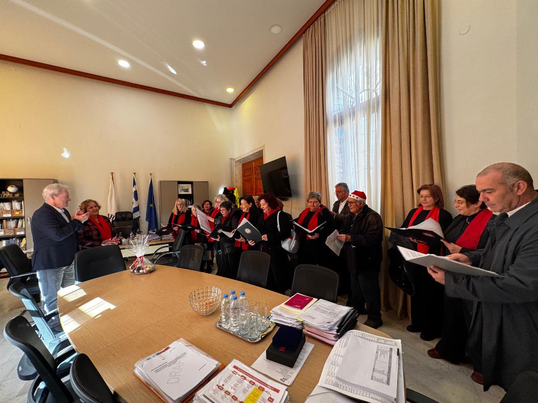 Τα μικρασιάτικα κάλαντα στη Λότζια