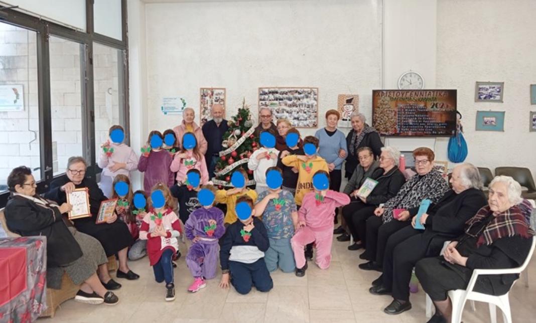 Χριστουγεννιάτικες δράσεις στα Κ.Η.Φ.Η Παλιανής και Τεμένους του Δήμου Ηρακλείου