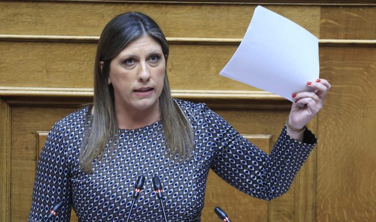 Βουλή: Αγωγές εναντίον του πρωθυπουργού προανήγγειλε η Ζωή Κωνσταντοπούλου