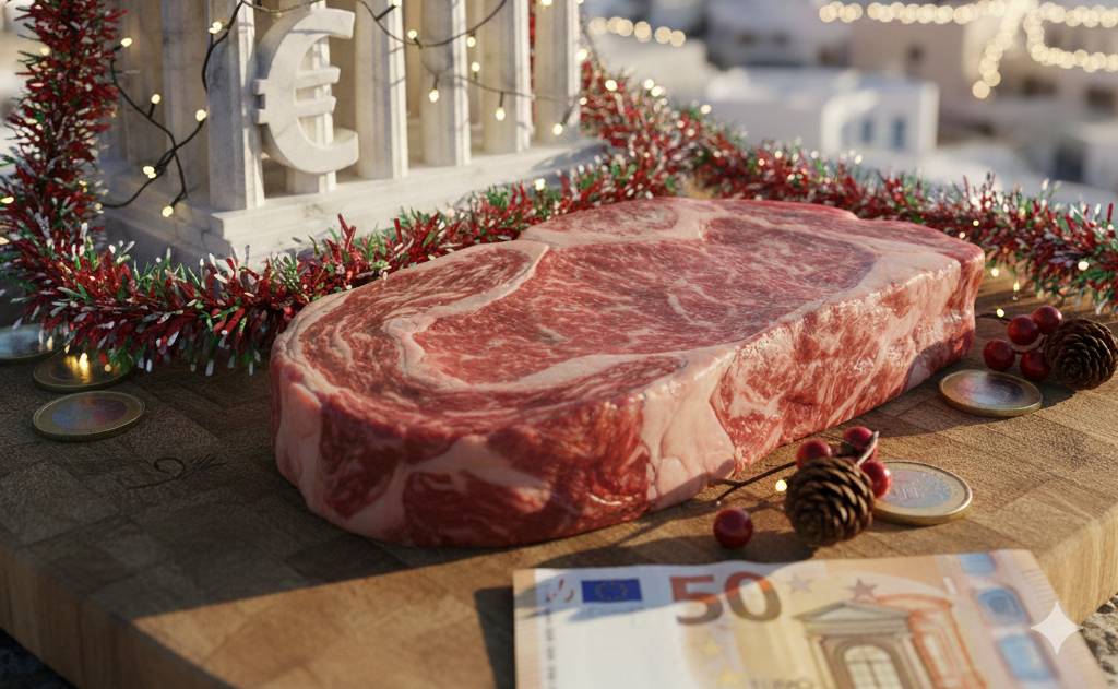 Ακρίβεια: Χριστούγεννα με…ράλι ανόδου στις τιμές του κρέατος