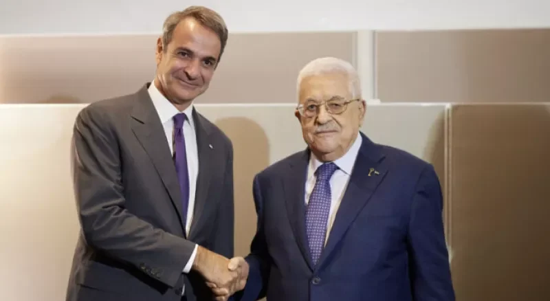 Μητσοτάκης: Αναγνωρίζουμε τη σπουδαιότητα της Παλαιστινιακής Αρχής – Αμπάς: Ευχαριστούμε την Ελλάδα για τη στήριξη