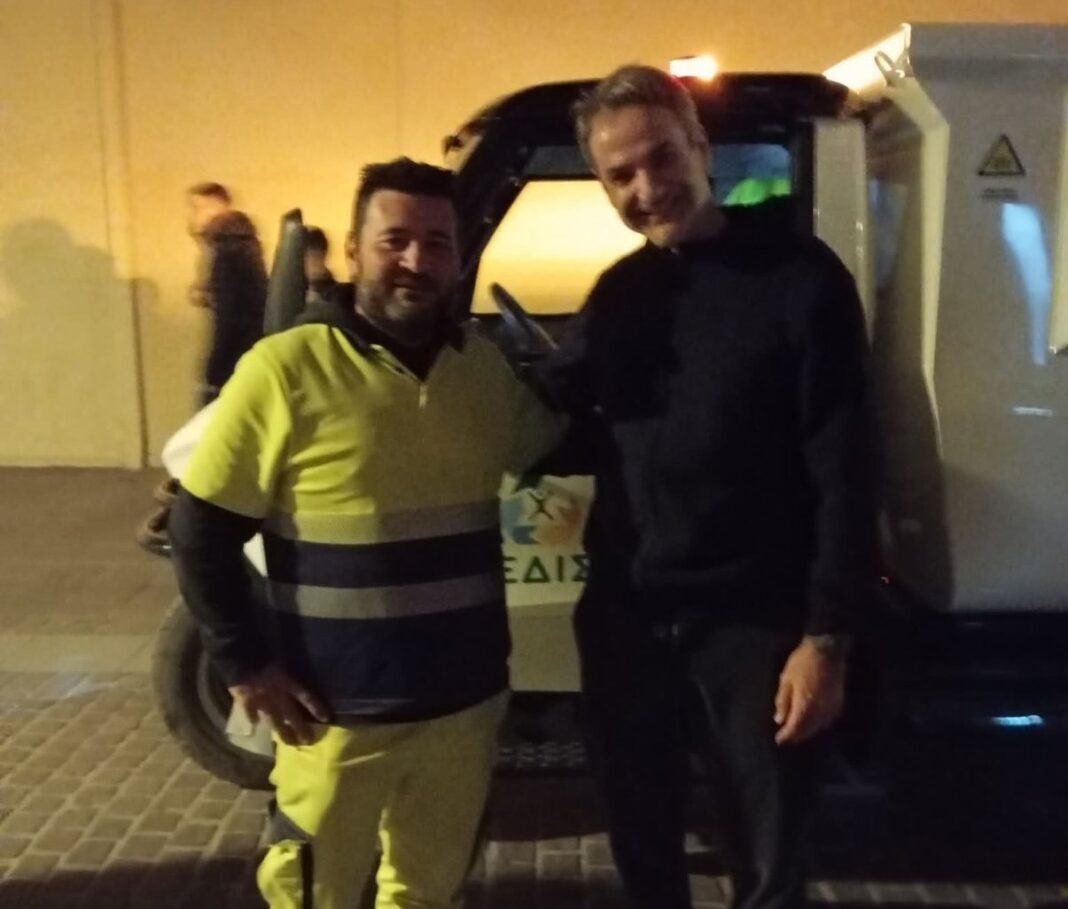 Στα Χανιά ο Κυριάκος Μητσοτάκης