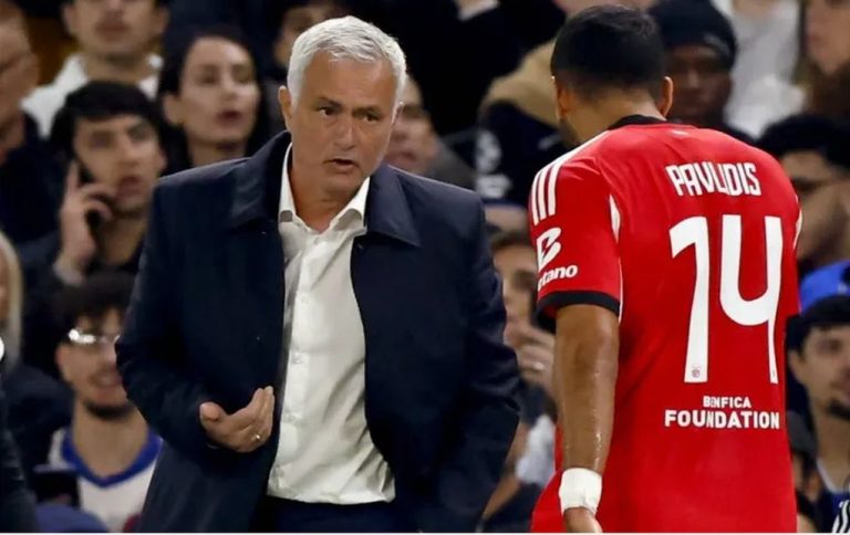 Αποθέωσε Παυλίδη ο Μουρίνιο: «Μου αρέσει πολύ, έχει ποιότητα, δουλεύει σκληρά»