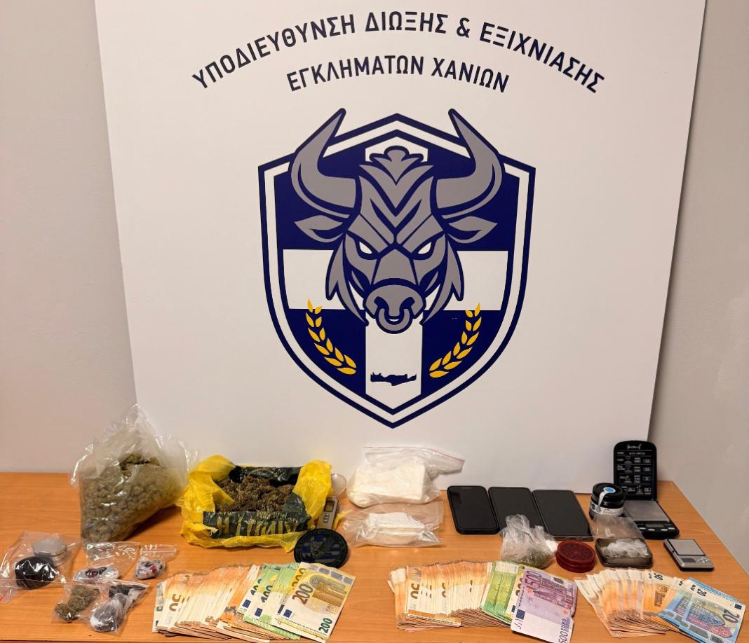 «Έβγαλε λαβράκι» αστυνομική επιχείρηση στα Χανιά – Τρεις συλλήψεις, τι αποκάλυψαν οι έρευνες