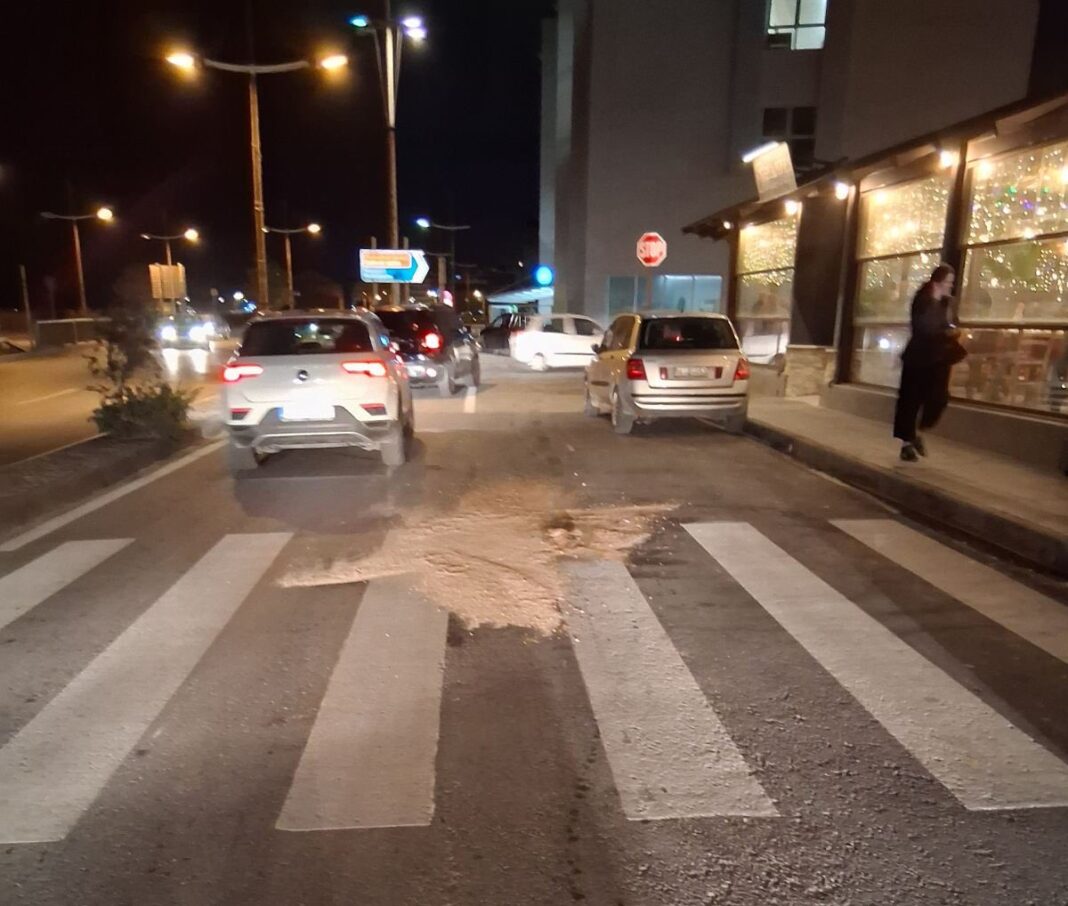 Ηράκλειο: Έπεσε πετρέλαιο στην παραλιακή – Με προσοχή η κίνηση των οδηγών