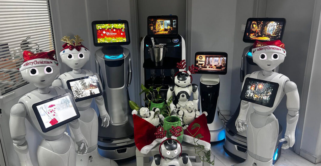 Ρομπότ λένε τα κάλαντα στην παιδοχειρουργική κλινική του Γ. Γεννηματάς – Βίντεο