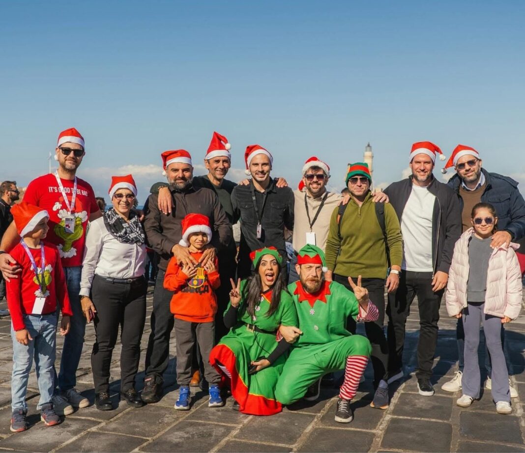 Mε τη βοήθεια της «συμμορίας» του Αϊ – Βασίλη σώθηκαν και φέτος τα Χριστούγεννα στα Χανιά!