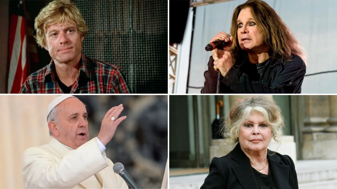 Τα διάσημα πρόσωπα που έφυγαν από τη ζωή το 2025: Από τον πάπα Φραγκίσκο μέχρι την Μπριζίτ Μπαρντό