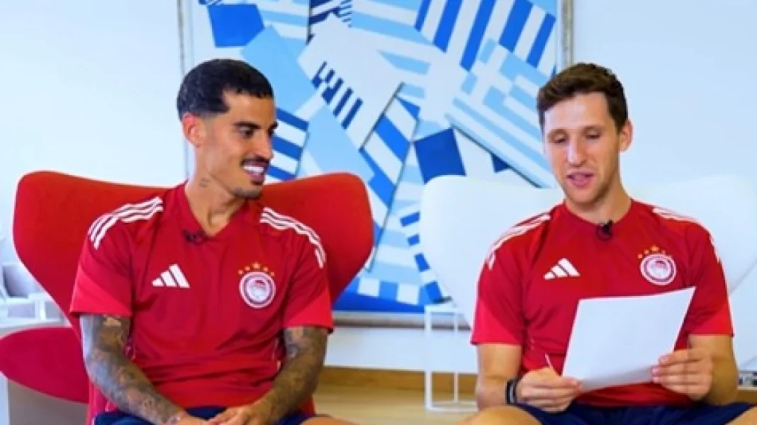 Βίντεο: Ο Ρέτσος σε ρόλο δασκάλου ελληνικών κάνει μαθήματα στον Τσικίνιο