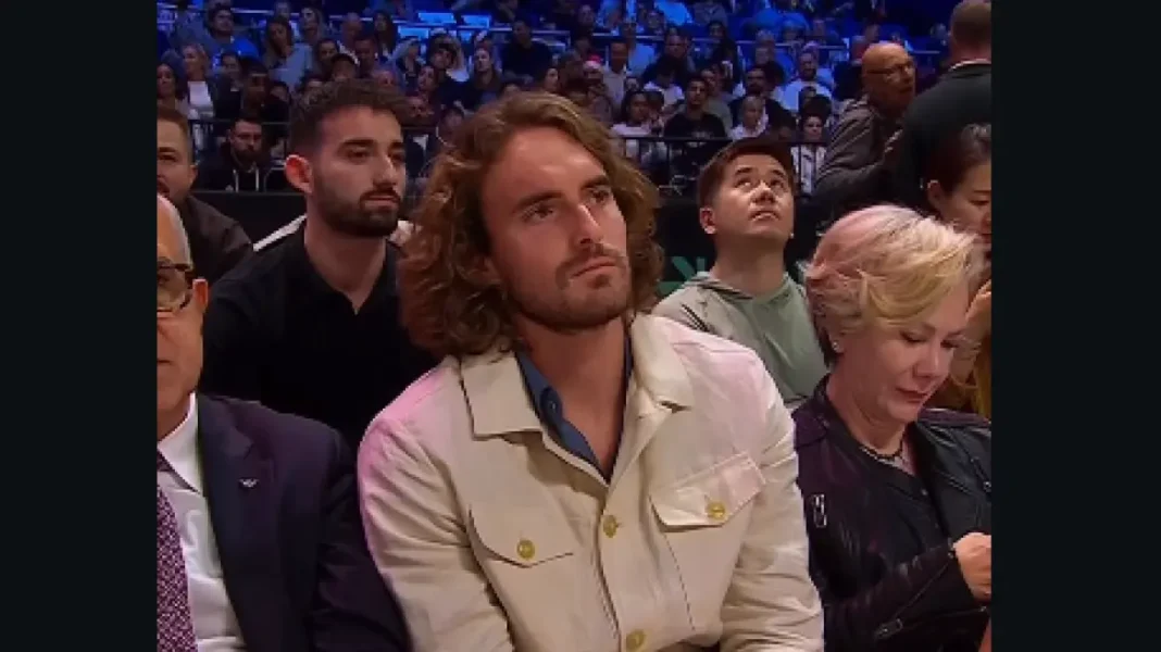 Στέφανος Τσιτσιπάς: Παρακολούθησε τον αγώνα της Ντουμπάι BC με την Μιλάνο