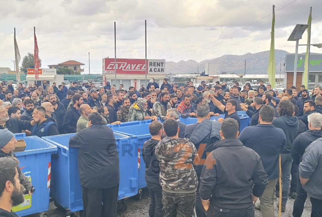 Αγροτοκτηνοτρόφοι: Βίντεο από τα επεισόδια στα Χανιά – Πετροπόλεμος, χημικά, σπασμένο περιπολικό και τραυματίες