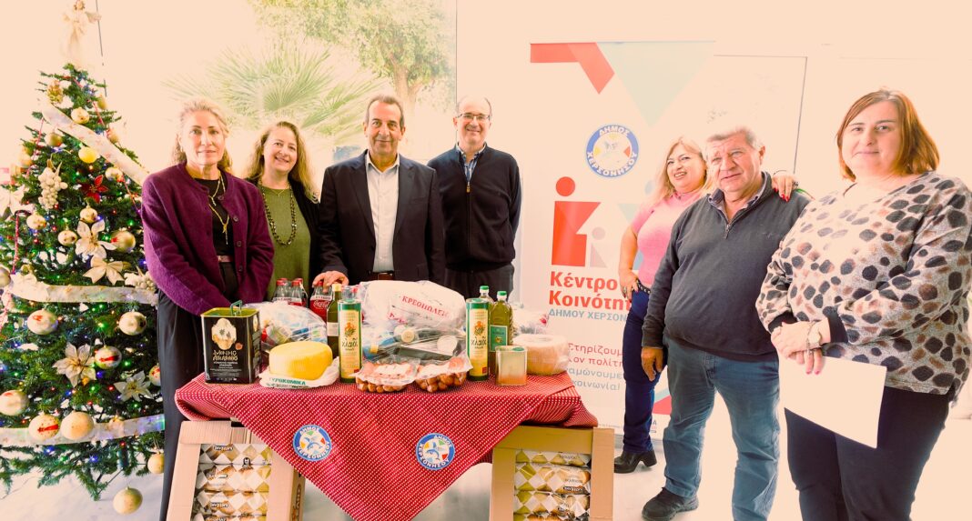 Χριστουγεννιάτικη «Γιορτινή Αγκαλιά» στον Δήμο Χερσονήσου