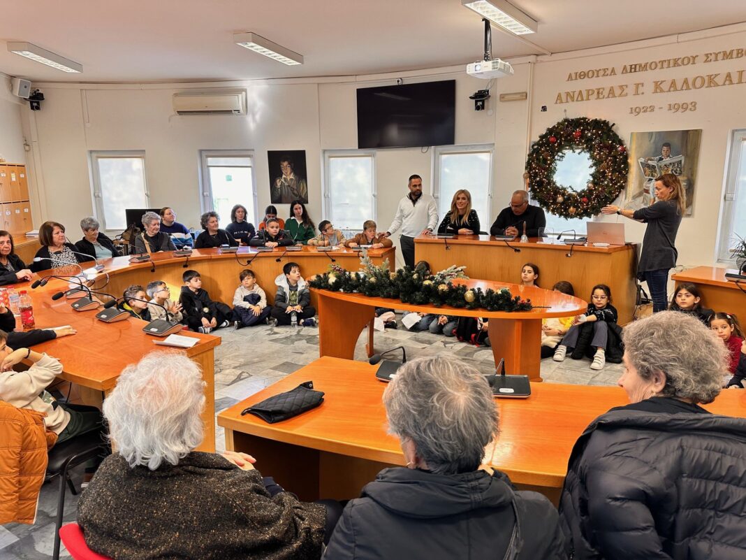 «Ενεργοί Πολίτες» μαθητές του 2ου & 3ου Δημοτικού Σχολείου Γαζίου σε δράση με το ΚΑΠΗ Γαζίου