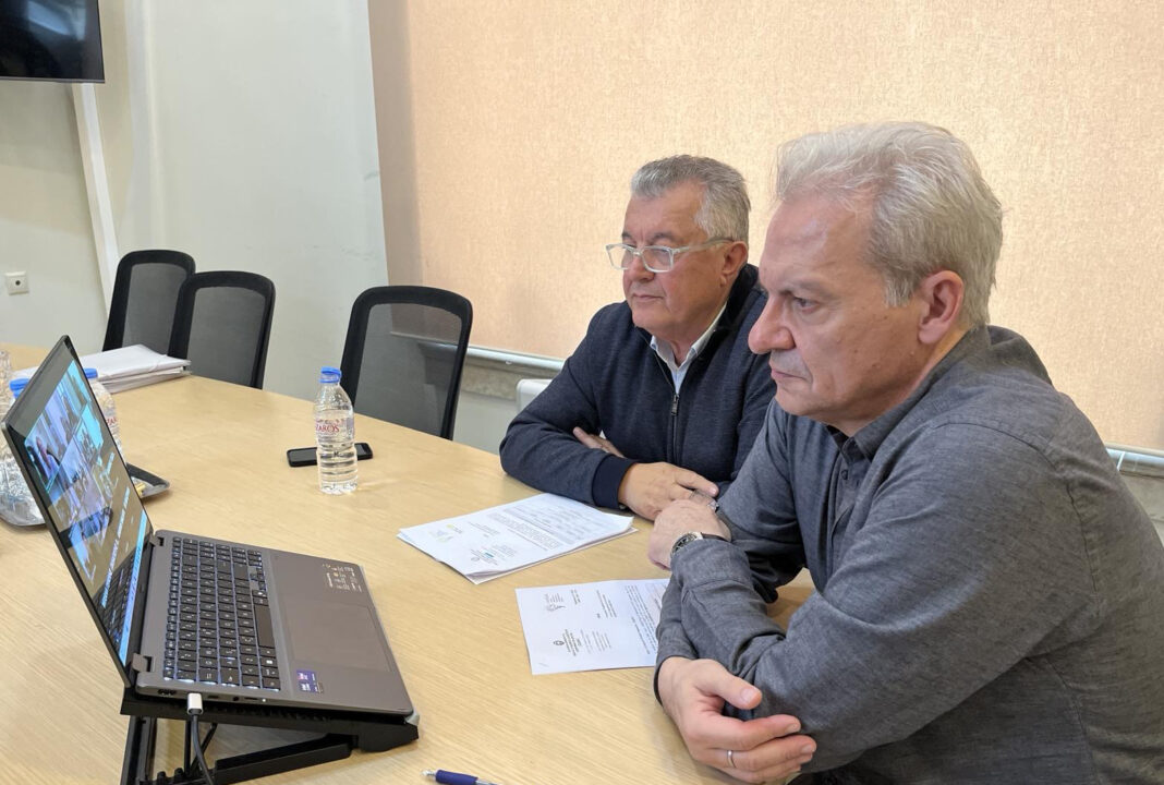 Ο Πρόεδρος του ΕΣΔΑΚ Αλέξης Καλοκαιρινός στην τηλεδιάσκεψη εργασίας με την Υφυπουργό Εσωτερικών