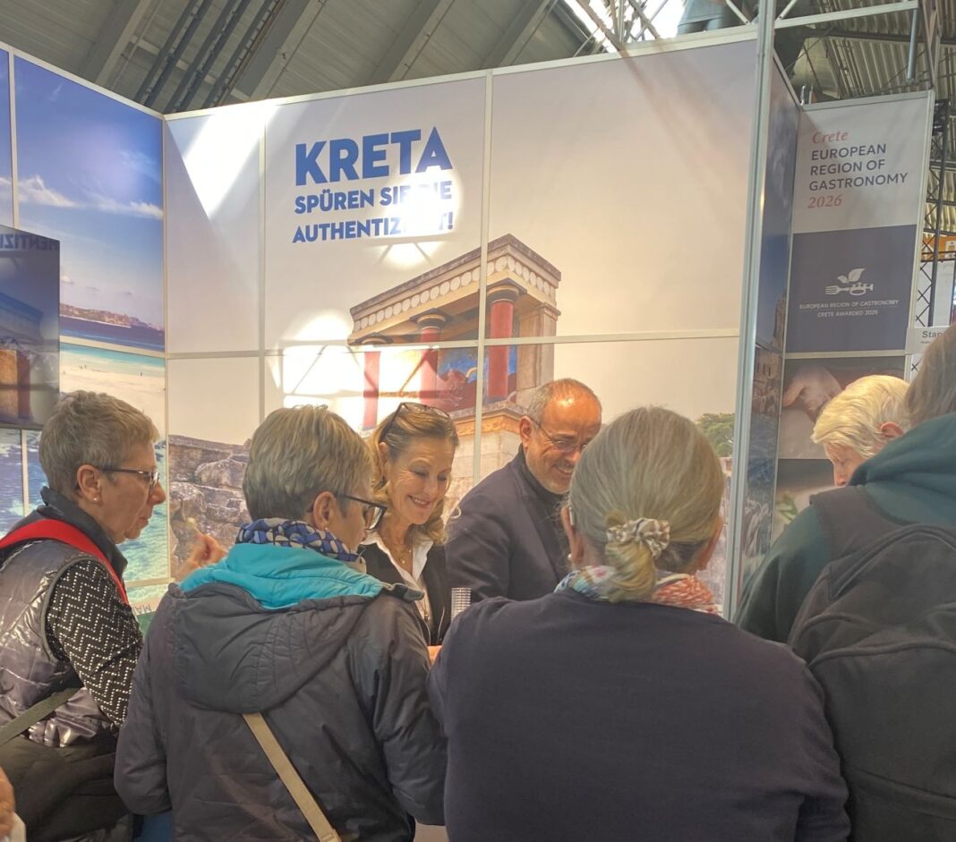 Η Περιφέρεια Κρήτης στη Διεθνή Έκθεση «CMT 2026» στη Στουτγκάρδη