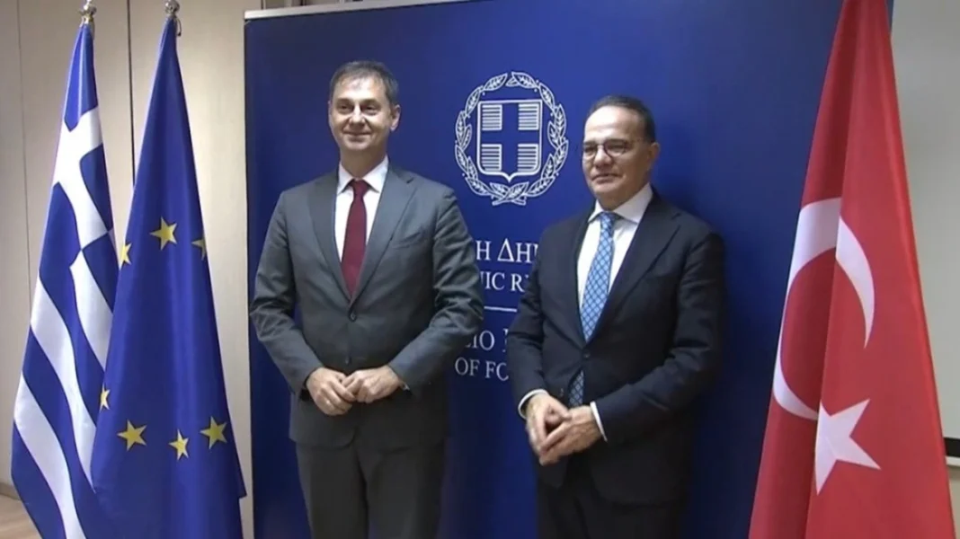 Συνάντηση Θεοχάρη – Μποζάι: Ικανοποιητική η πρόοδος στο πλαίσιο της θετικής ατζέντας Ελλάδας – Τουρκίας