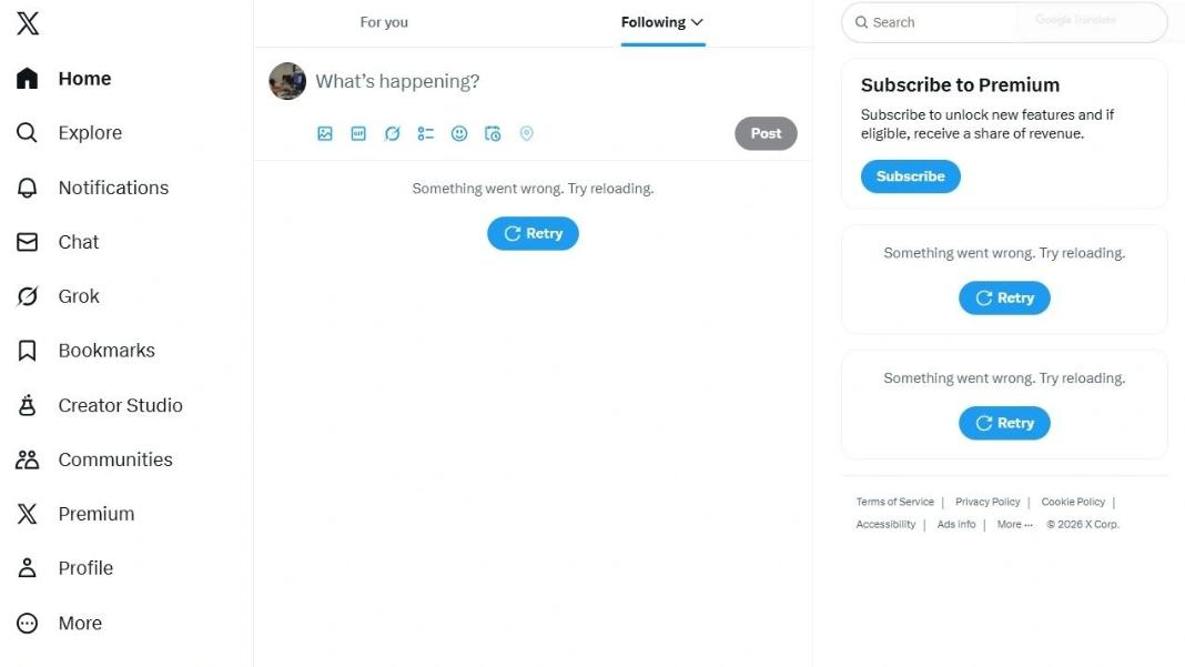 «Έπεσε» το X: Αναφορές για προβλήματα παγκοσμίως