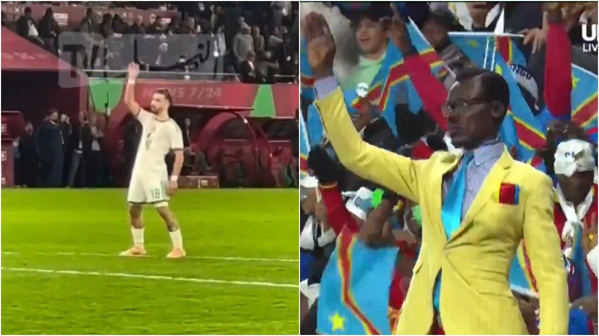 Ποδοσφαιριστής της Αλγερίας χλεύασε τον οπαδό-σύμβολο του Κονγκό στο Κόπα Άφρικα και στην συνέχεια ζήτησε συγγνώμη