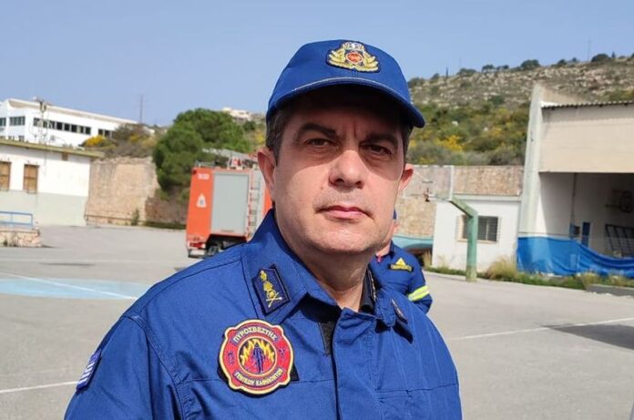 Νέος Περιφερειακός Διοικητής των Πυροσβεστικών Δυνάμεων Κρήτης ο Ξενοφών Τσιλιμιγκάκης