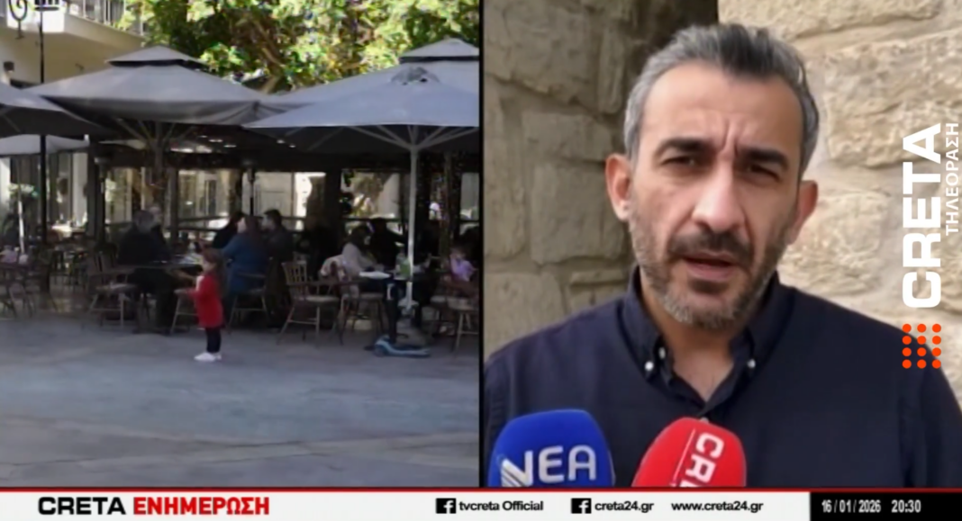 Ηράκλειο: Εστίαση σε «καθίζηση» μετά τις γιορτές – Μειωμένοι τζίροι έως και 50% (βίντεο)