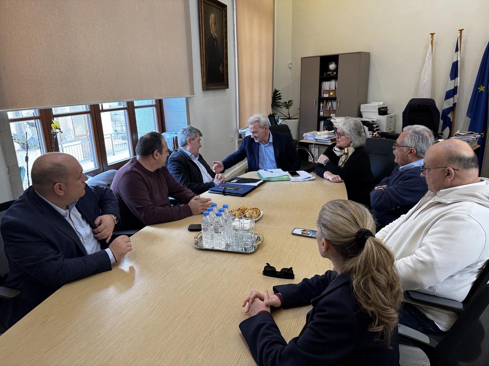 Συνάντηση του Δημάρχου Ηρακλείου με το νέο Γενικό Γραμματέα Υποδοχής Αιτούντων Άσυλο του Υπουργείου Μετανάστευσης & Ασύλου