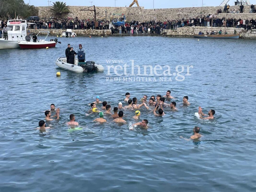 Λαμπρός ο εορτασμός των Θεοφανίων στο Ρέθυμνο – Φωτογραφίες