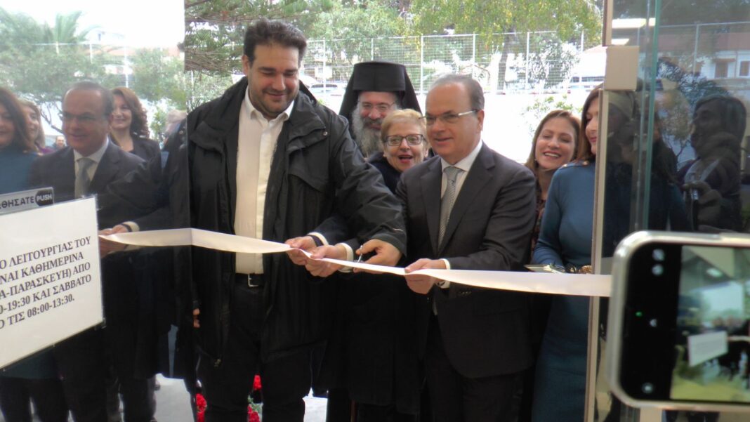 Παρουσία Λιβάνιου τα εγκαίνια του νέου ΚΕΠ στο Ρέθυμνο – Φωτογραφίες