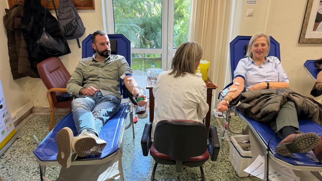 Το πρώτο δώρο για το νέο έτος ήταν ελπίδα και ζωή στους συνανθρώπους μας!