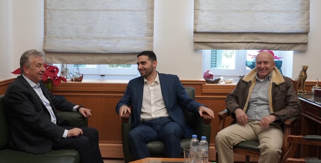 Τα μεγάλα αναπτυξιακά έργα στο επίκεντρο της συνάντησης Κεφαλογιάννη – Αρναουτάκη