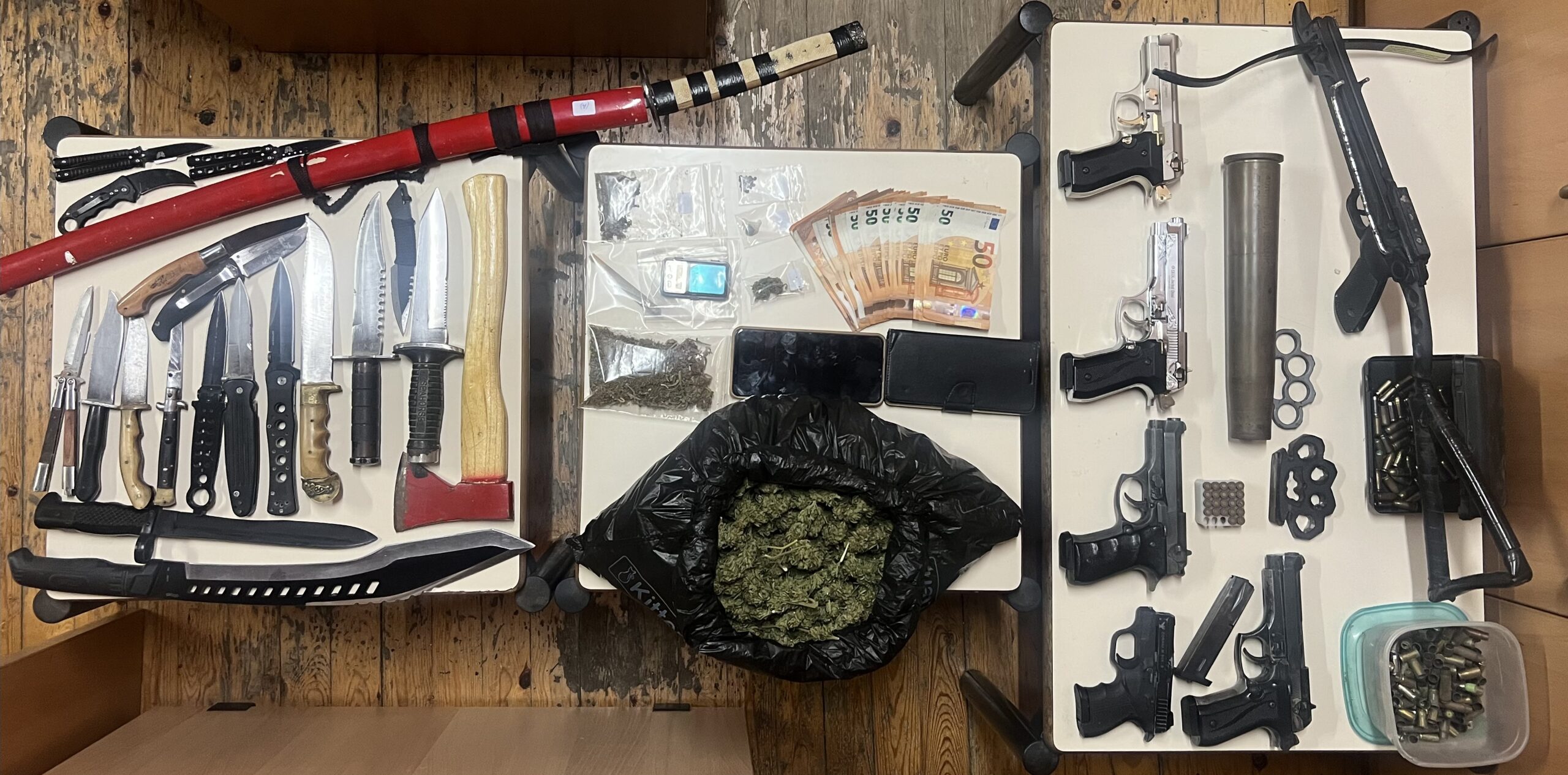 Ανώγεια: Το μισό κιλό κάνναβης «οδήγησε» σε οπλοστάσιο