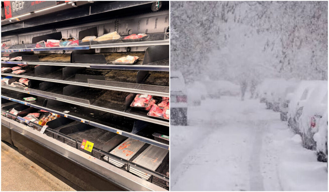 Κακοκαιρία «εφιάλτης» στις ΗΠΑ: Άδεια ράφια στα σούπερ μάρκετ – 20 πολιτείες σε κατάσταση έκτακτης ανάγκης