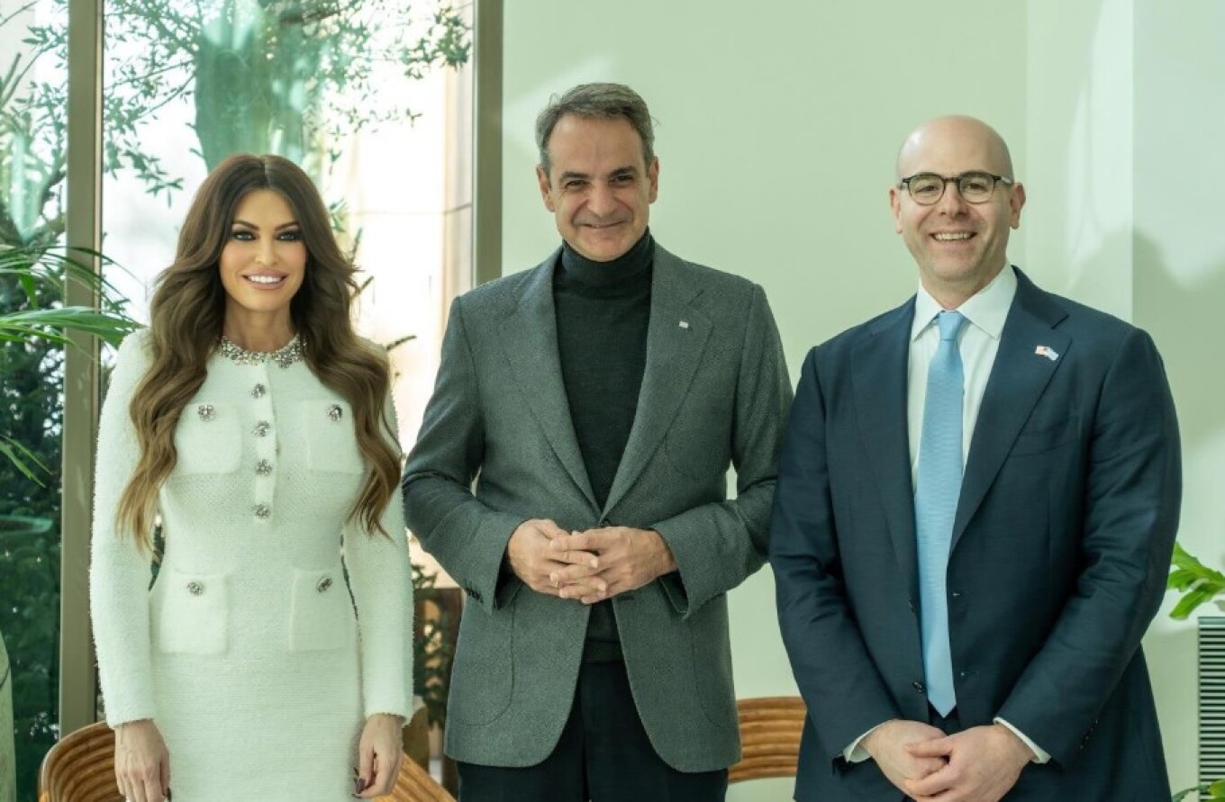 Με Κίμπερλι και Μιράν το γεύμα Μητσοτάκη στο πρώην Hilton