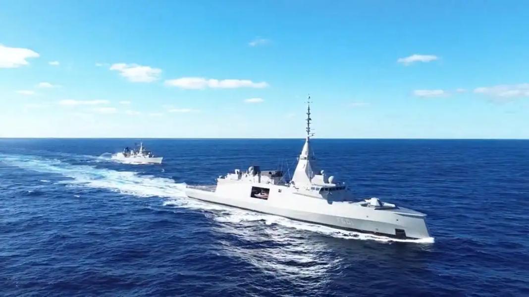 Belharra: Η στιγμή που η φρεγάτα «Κίμων» μπαίνει σε ελληνικά νερά – Δείτε βίντεο