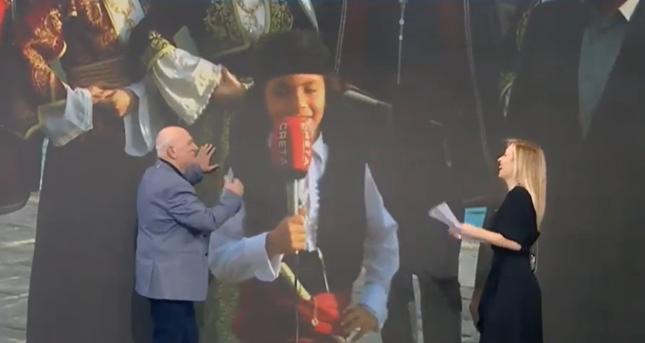 Τρία χρόνια πριν: Η έκπληξη μέσω της Τηλεόρασης CRETA και η μαντινάδα που συγκίνησε τον Γιώργο Παπαδάκη