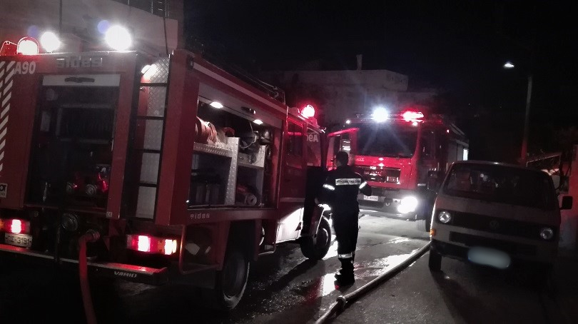 Χανιά: Φορτηγό κάηκε ολοσχερώς