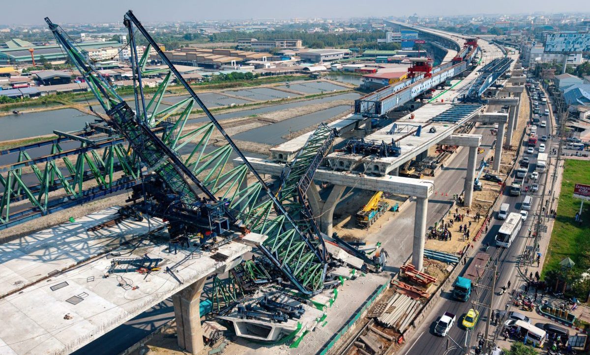 Ταϊλάνδη: Νέα κατάρρευση γερανού σε εργοτάξιο – Δύο νεκροί