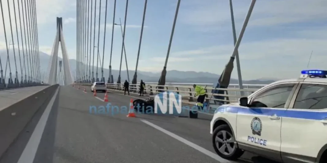 Τραγωδία στη Γέφυρα Ρίου-Αντιρρίου: Νταλίκα συγκρούστηκε με μοτοσικλέτα – Νεκρός ο αναβάτης