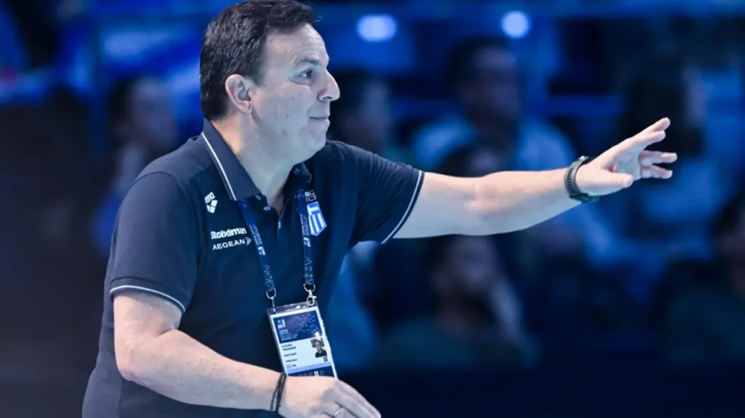 Εθνική πόλο: Χωρίς τον Θόδωρο Βλάχο στον πάγκο της στον μικρό τελικό της Κυριακής