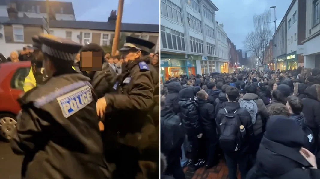 Χάος σε γειτονιά του Λονδίνου από εκατοντάδες εφήβους: Πήγαν για τυφλά ραντεβού και κατέληξαν να συγκρουστούν με την Αστυνομία