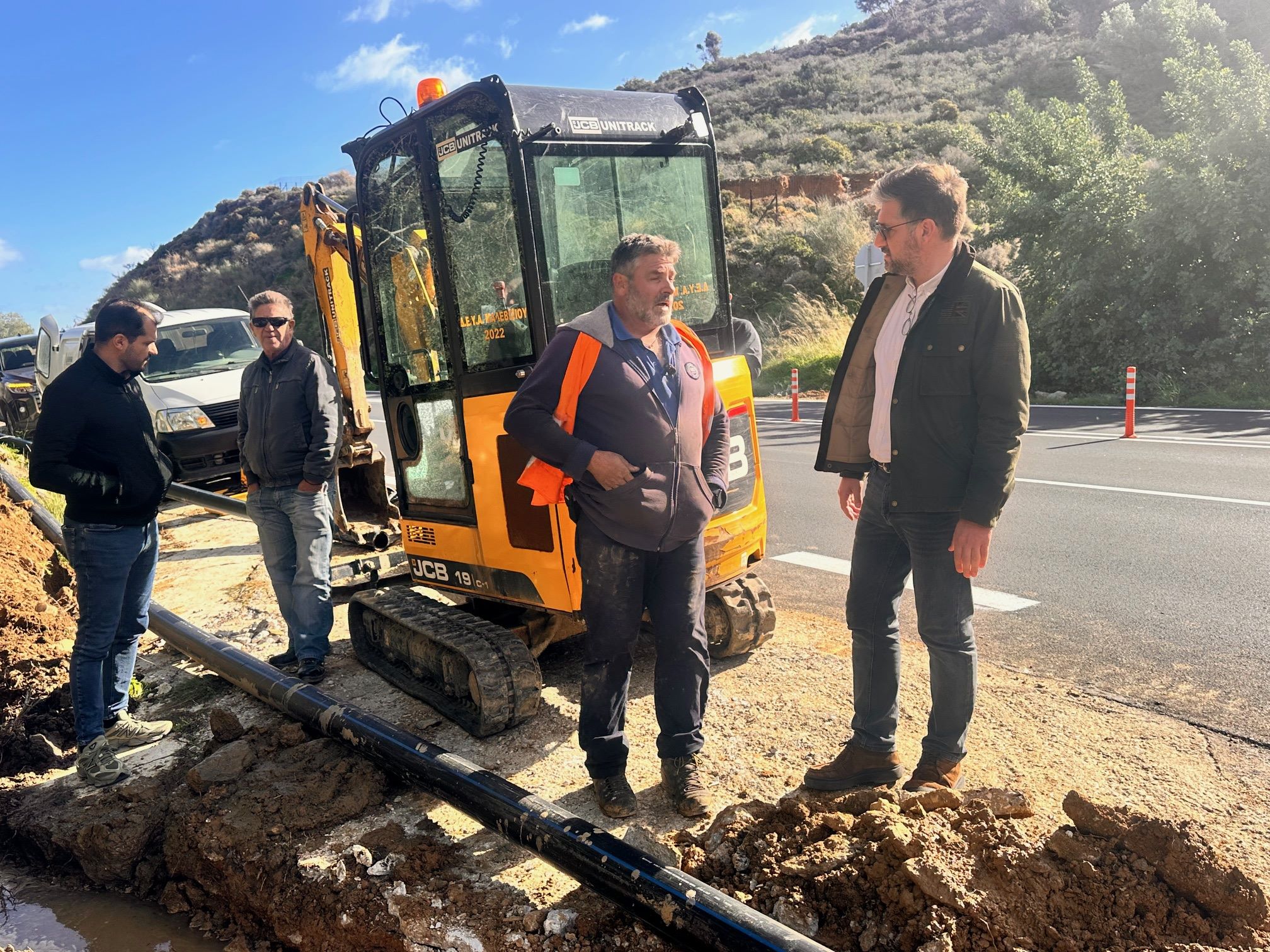 Νέος αγωγός για τη μεταφορά νερού στην Αγία Πελαγία