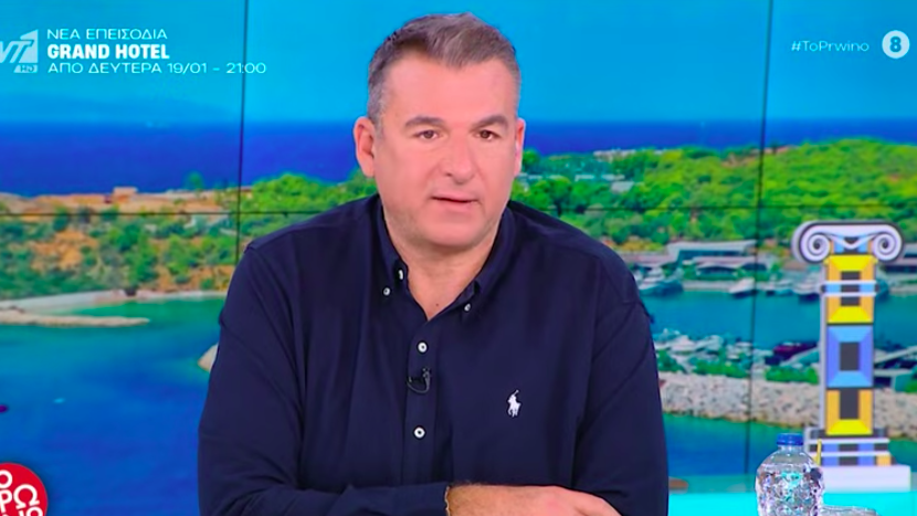 Ο Γιώργος Λιάγκας ανακοίνωσε αλλαγή στην εκπομπή