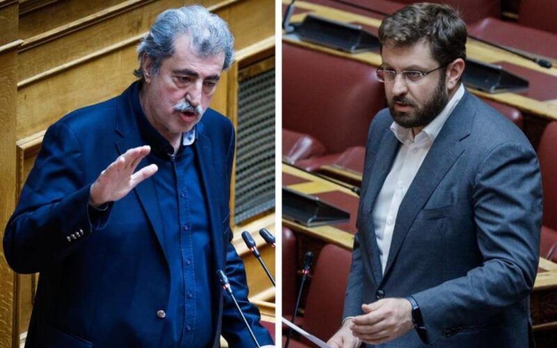 Ένταση στους κόλπους του ΣΥΡΙΖΑ: Πολάκης και Ζαχαριάδης αντάλλαξαν αιχμές στο περιστύλιο της Βουλής!
